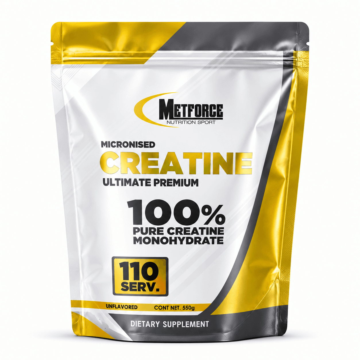 Creatina Monohidratada Premium 110 Servs